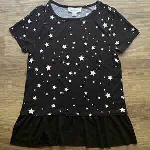 8-10 Cloud Chaser Black Star Shirt